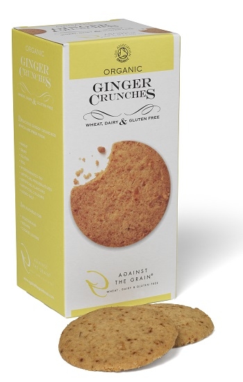 ORGANIC GINGER CRUNCHES BISCOTTI ALLO ZENZERO 150 G