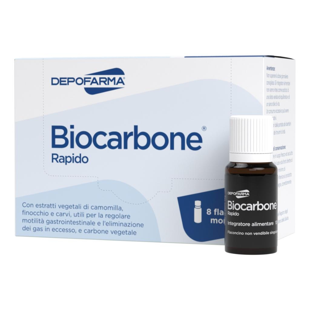 BIOCARBONE RAPIDO 8 FLACONCINI