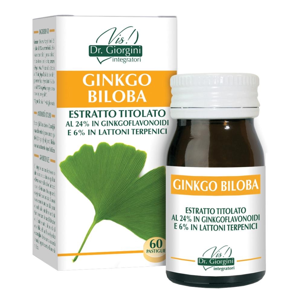 GINKGO BILOBA ESTRATTO TITOLATO 60 PASTIGLIE