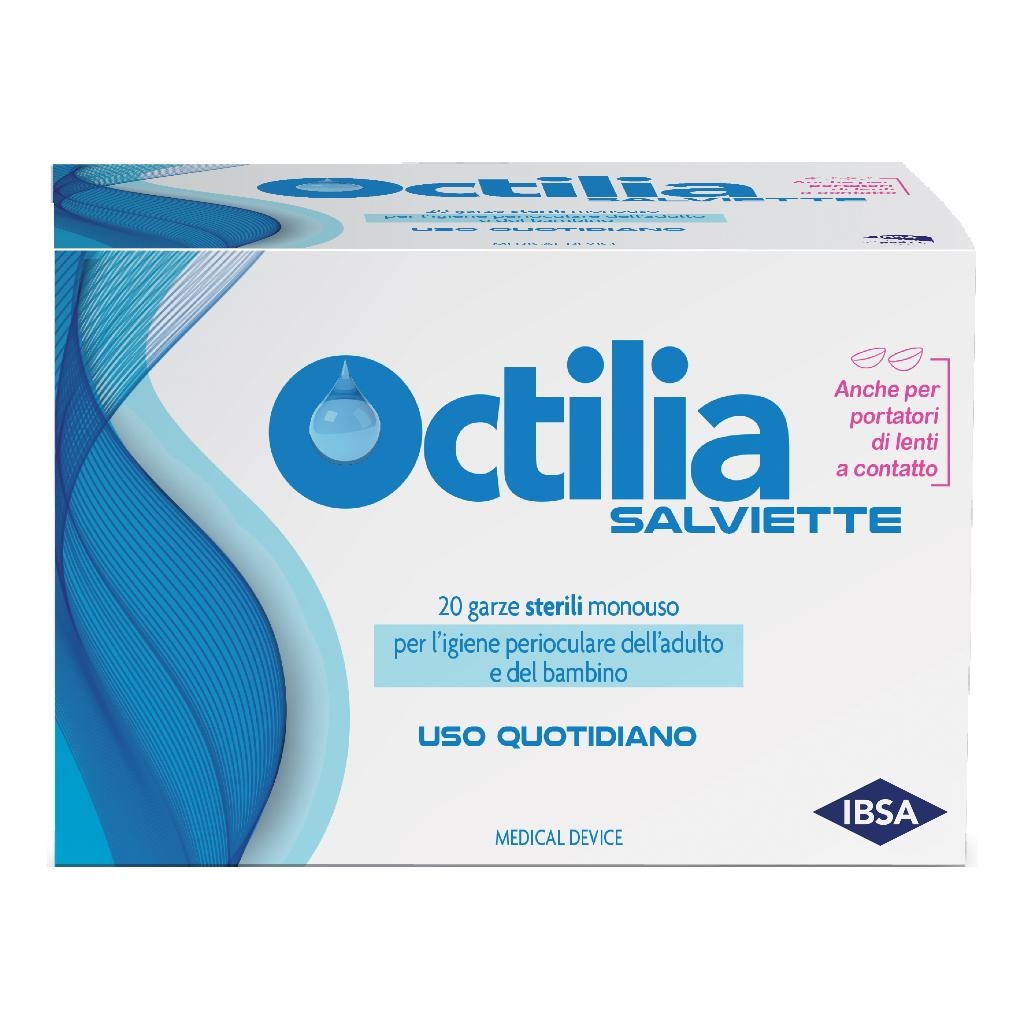 OCTILIA SALVIETTE PERIOCULARI 20 GARZE