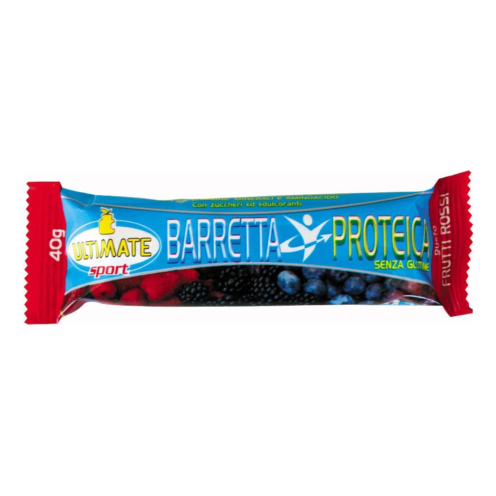 ULTIMATE ITALIA BARRETTA PROTEICA FRUTTI ROSSI 40 G