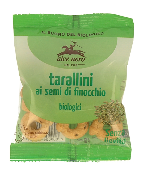 TARALLINI PUGLIESI AL FINOCCHIO BIO 40 G
