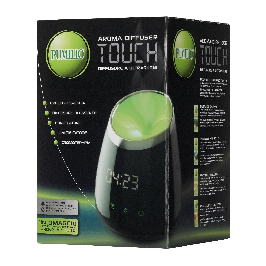 PUMILIO AROMA DIFFUSER TOUCH A ULTRASUONI