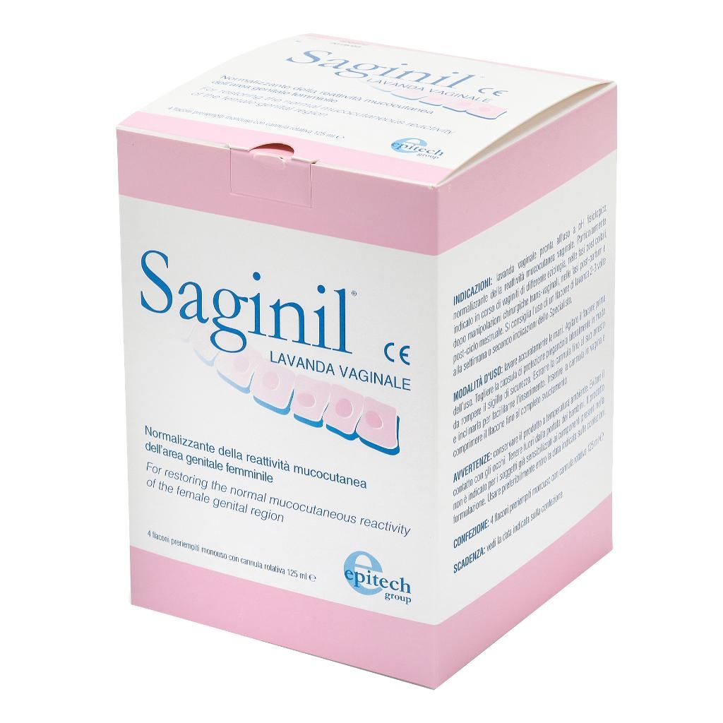 SAGINIL SOLUZIONE VAGINALE 4 FLACONI DA 125 ML