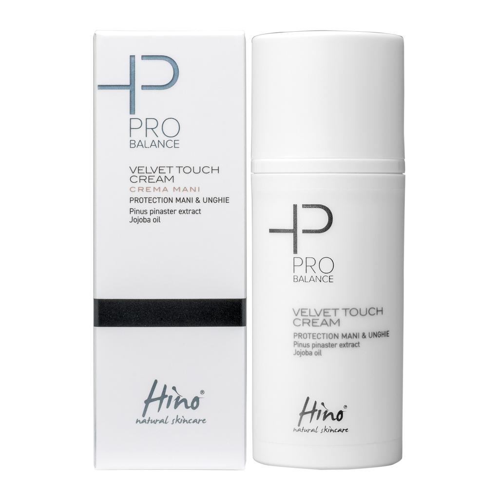 HINO NATURAL SKINCARE PRO BALANCE VELVET TOUCH CREAM CREMA MANI 30 ML