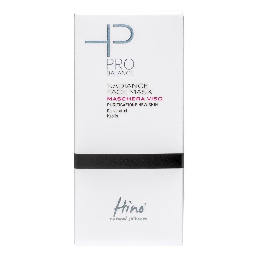HINO NATURAL SKINCARE PRO BALANCE RADIANCE FACE MASK MASCHERA VISO 50 ML