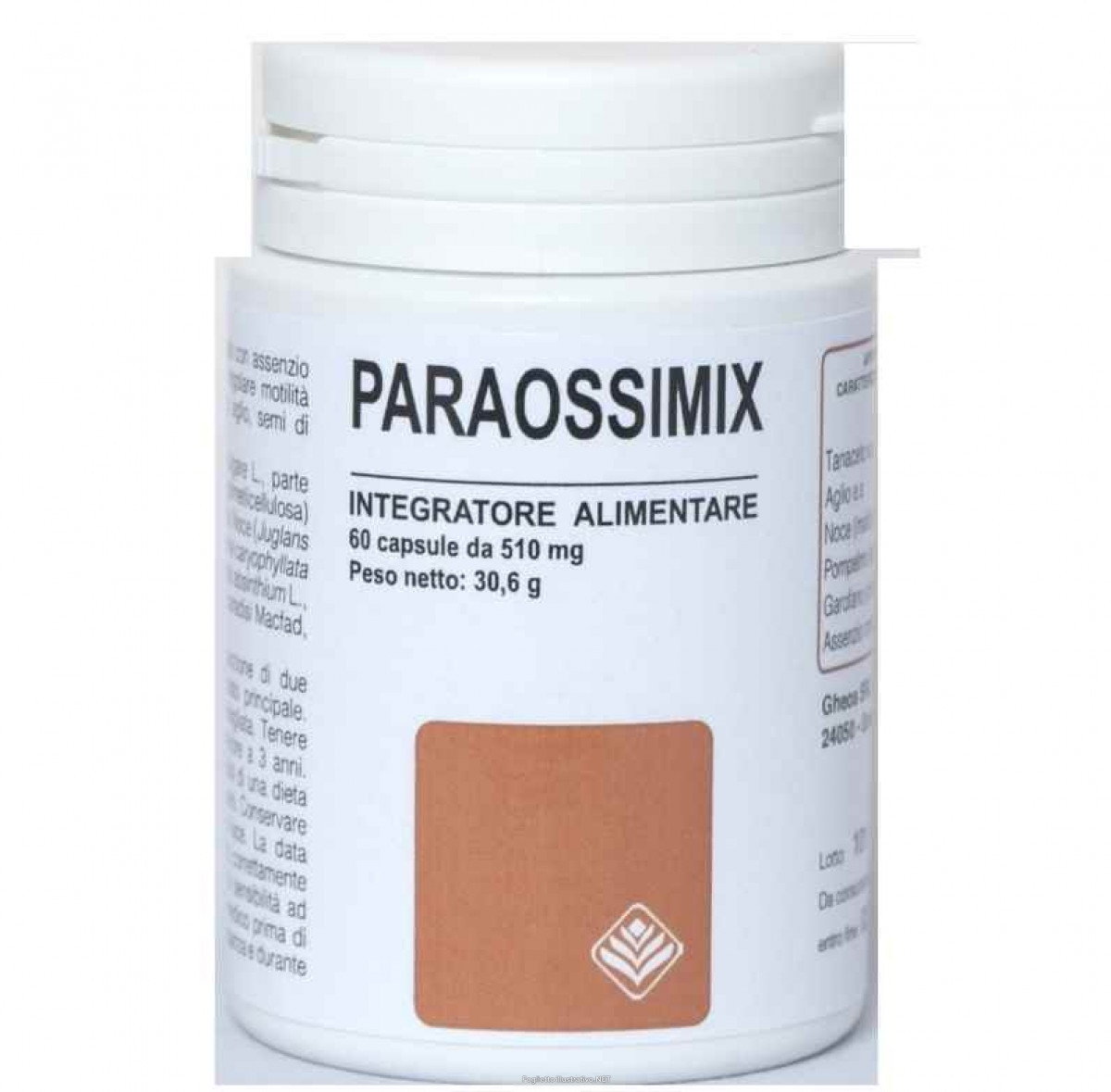 PARAOSSIMIX 60 CAPSULE 510 MG