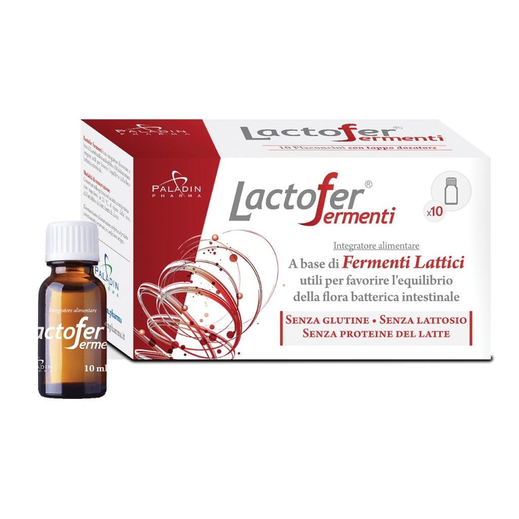 LACTOFER FERMENTI 10 FLACONCINI 10 ML