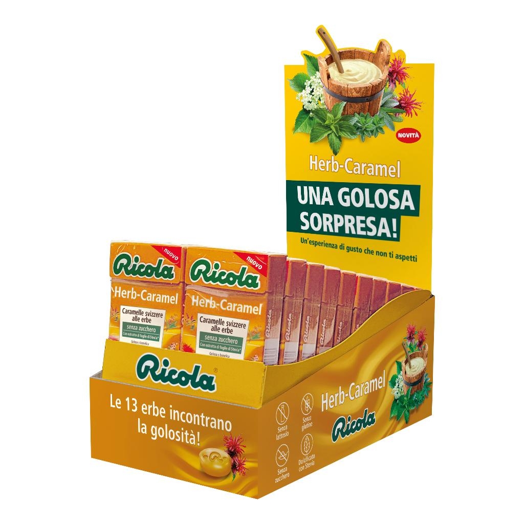 RICOLA HERB-CARAMEL 50 G