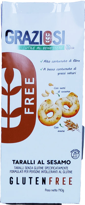 TARALLI AL SESAMO 140 G