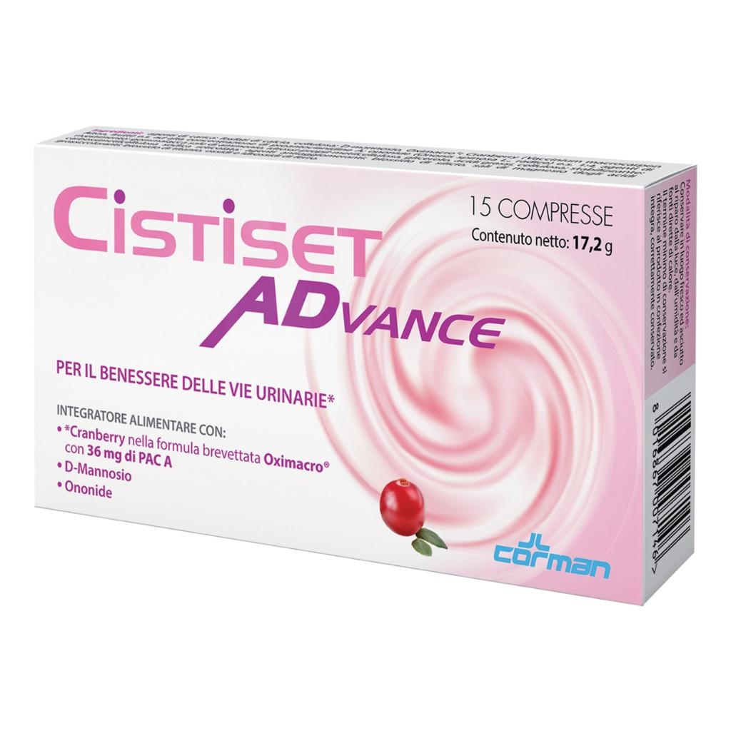 CISTISET ADVANCE 15 COMPRESSE