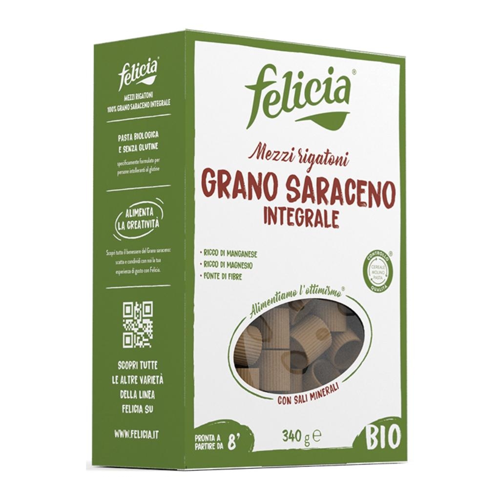 FELICIA BIO SARACENO MEZZI RIGATONI 340 G