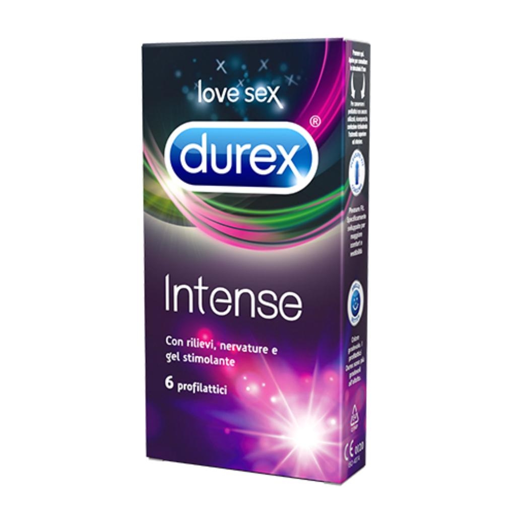 DUREX INTENSE ORGASMIC CONDOM 6 PEZZI