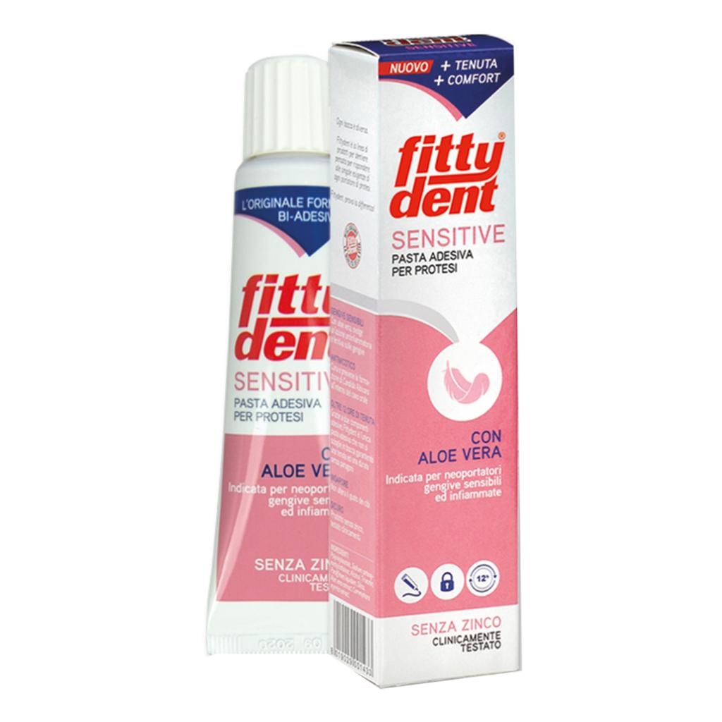 FITTYDENT SENSITIVE PASTA ADESIVA CON ALOE VERA 40 G