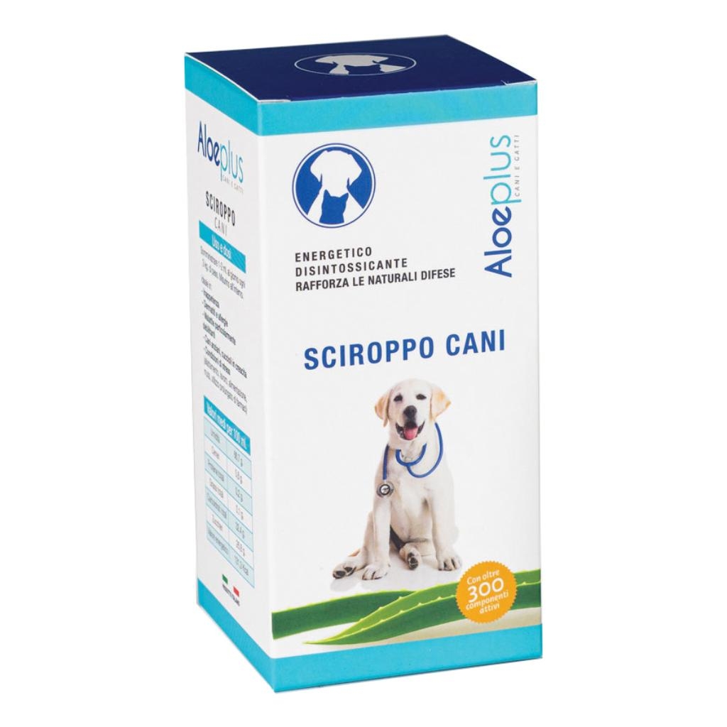 ALOEPLUS SCIROPPO 250 ML CANI MINI