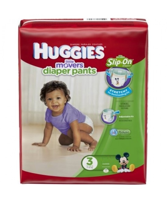 HUGGIES DIAPER PANT BASE 3 17 PEZZI