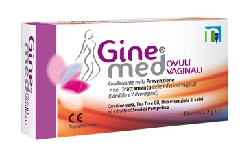 GINEMED OVULI VAGINALI 10 OVULI DA 2 G