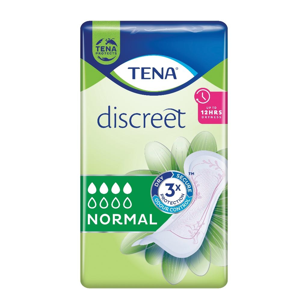 PANNOLONE SAGOMATO TENA DISCREET NORMAL 12 PEZZI