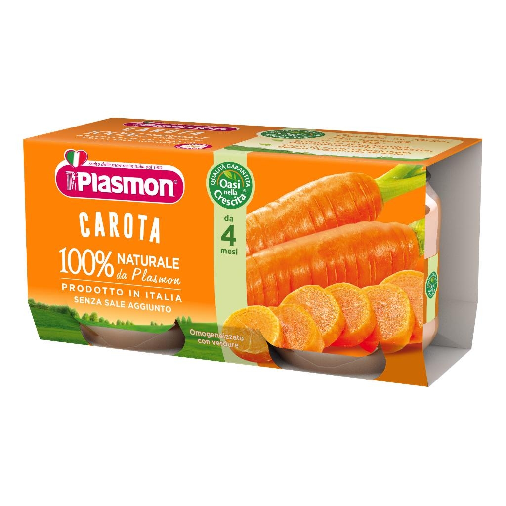 PLASMON OMOGENEIZZATO CAROTA 2 X 80 G
