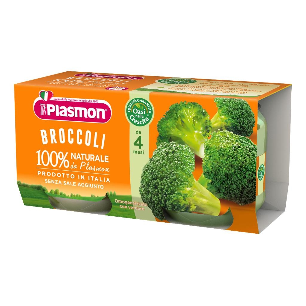 PLASMON OMOGENEIZZATO BROCCOLI 2 X 80 G