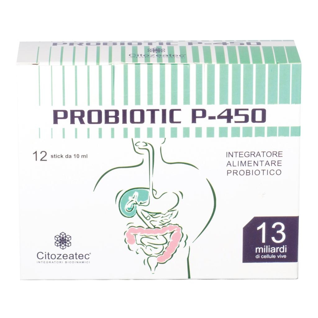 PROBIOTIC P-450 12 STICK MONODOSE 10 ML