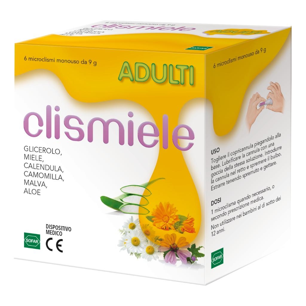 CLISMIELE SUPPOSTE GLICEROLO 2,5 G
