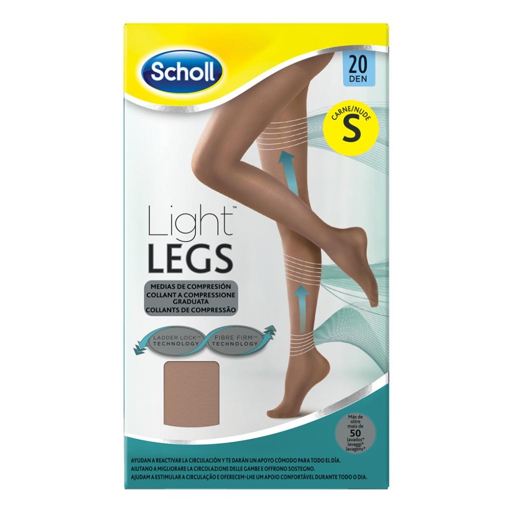 SCHOLL LIGHTLEGS 20 DENARI TAGLIA S COLORE NUDE 1 PAIO