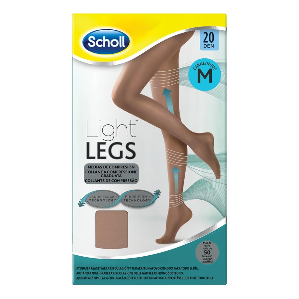 SCHOLL LIGHTLEGS 20 DENARI TAGLIA M COLORE NUDE 1 PAIO