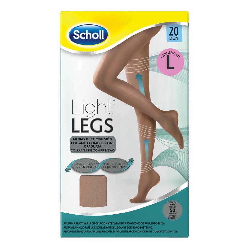 SCHOLL LIGHTLEGS 20 DENARI TAGLIA L COLORE NUDE 1 PAIO