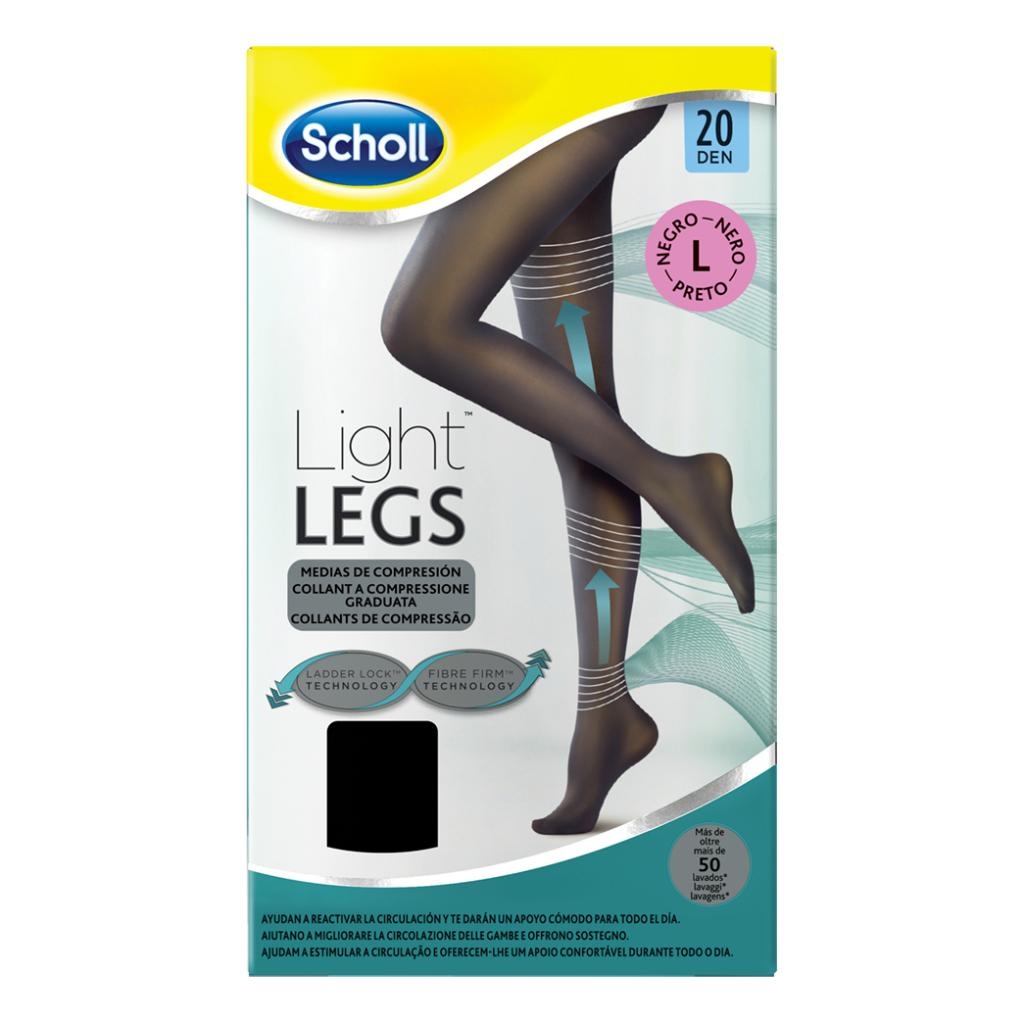 SCHOLL LIGHTLEGS 20 DENARI TAGLIA L COLORE NERO 1 PAIO