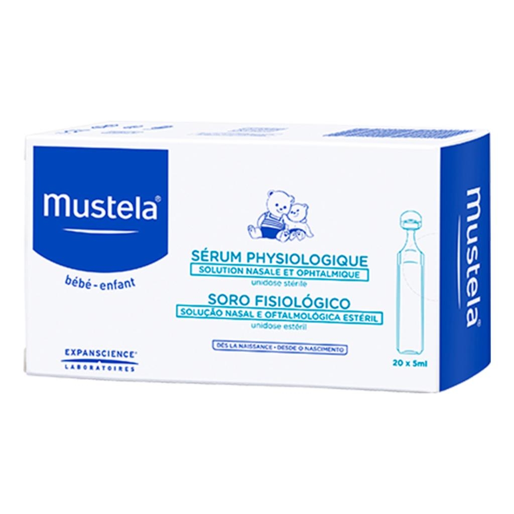 MUSTELA SOLUZIONE FISIOLOGICA 20 FIALE 5 ML MONOUSO