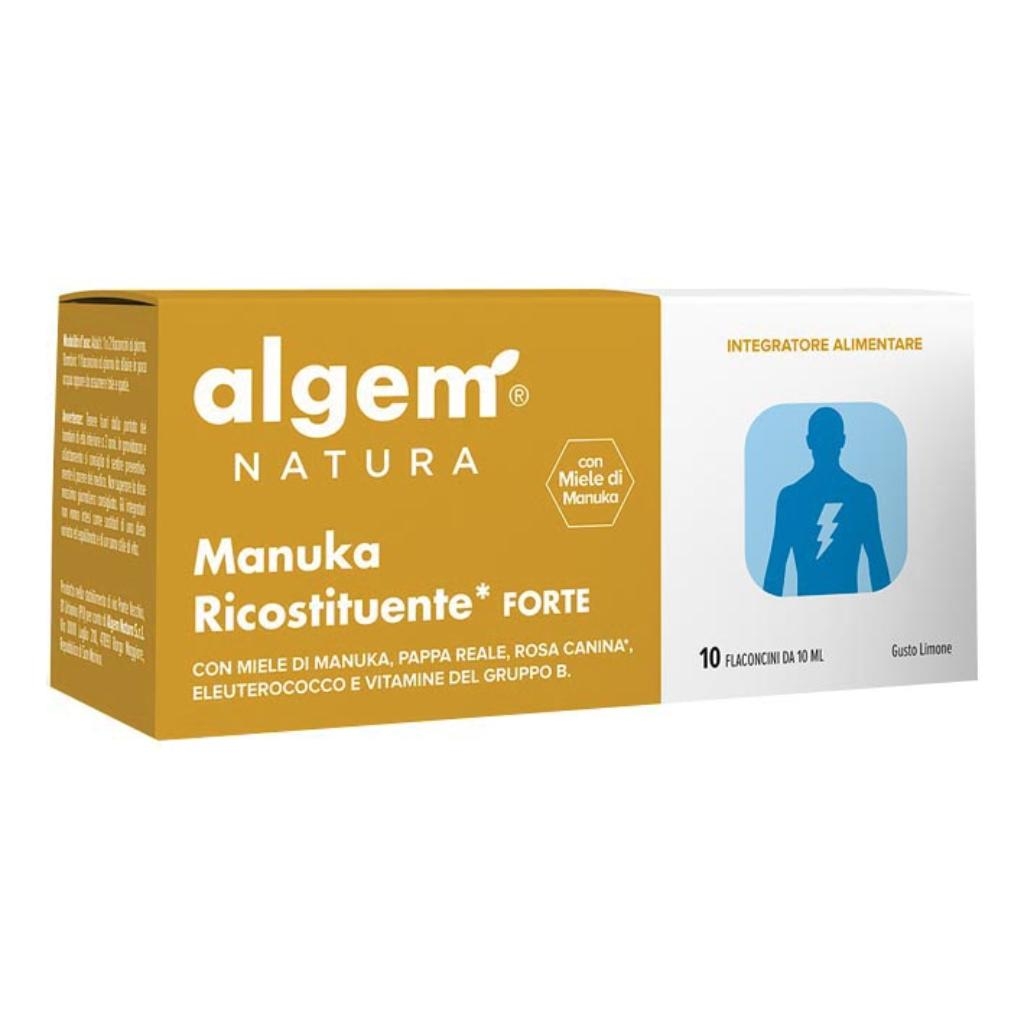 ALGEM MANUKA RICOSTITUENTE FORTE 10 FLACONCINI 10 ML