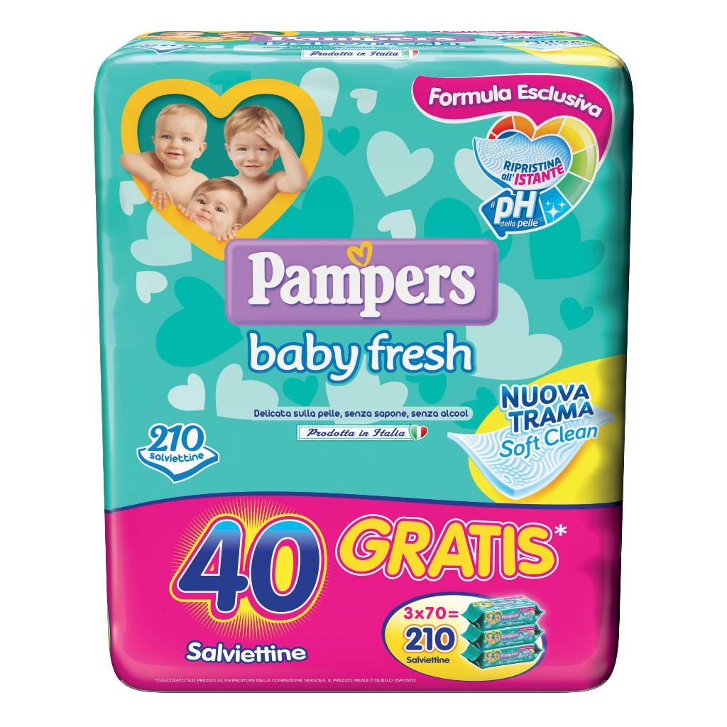 BABY FRESH FORMULA ESCLUSIVA 210 PEZZI