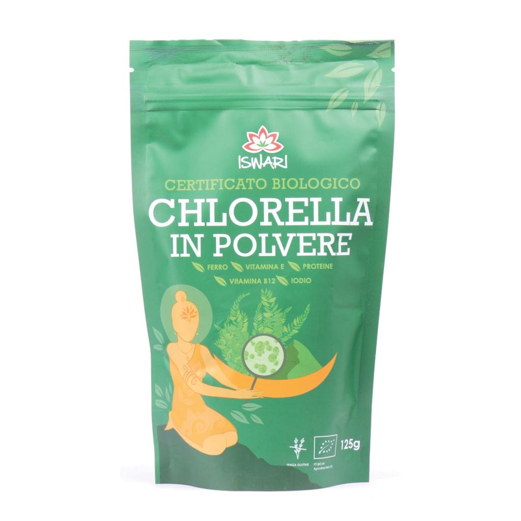 CHLORELLA POLVERE BIO 125 G ISWARI