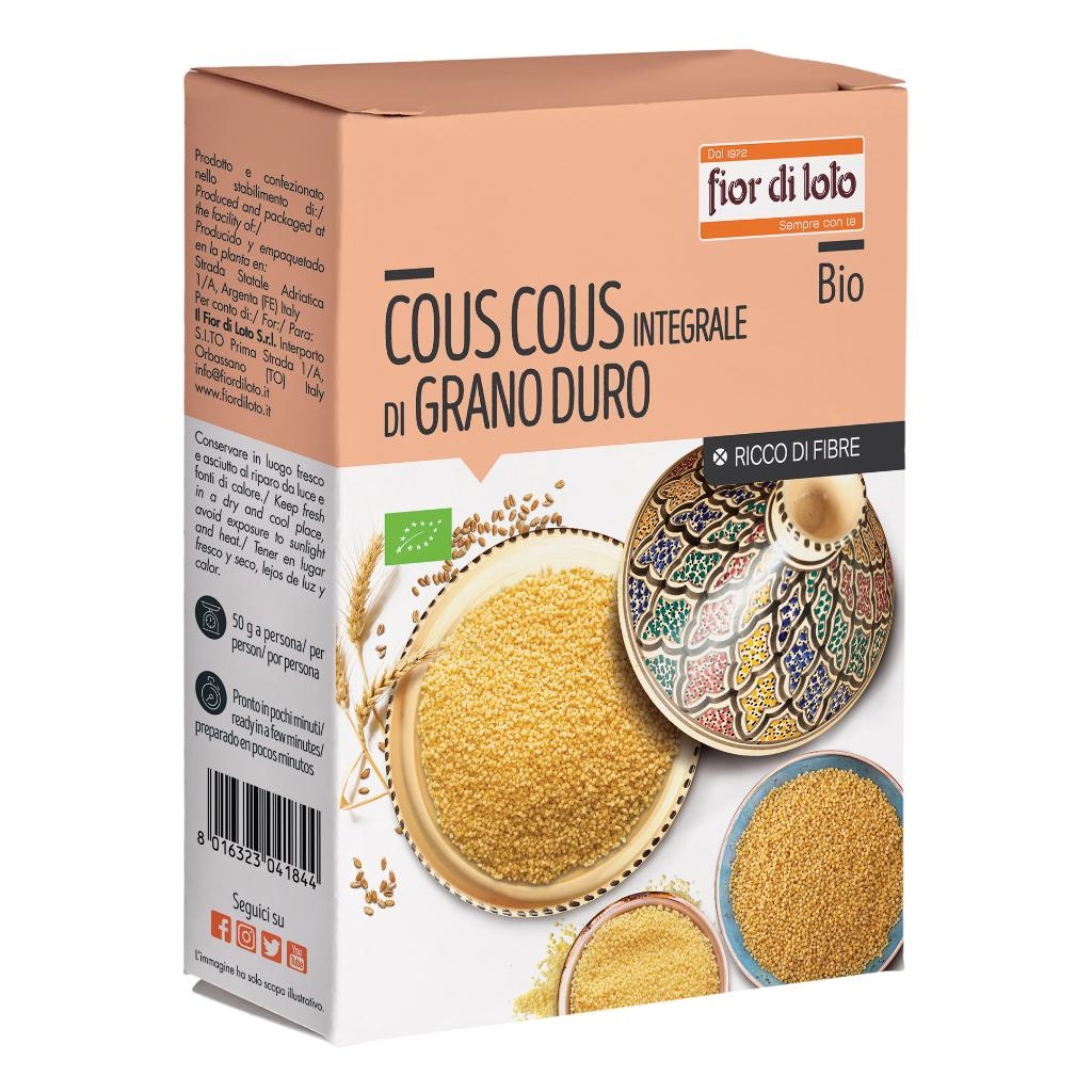 COUS COUS INTEGRALE GRANO DURO BIO 500 G