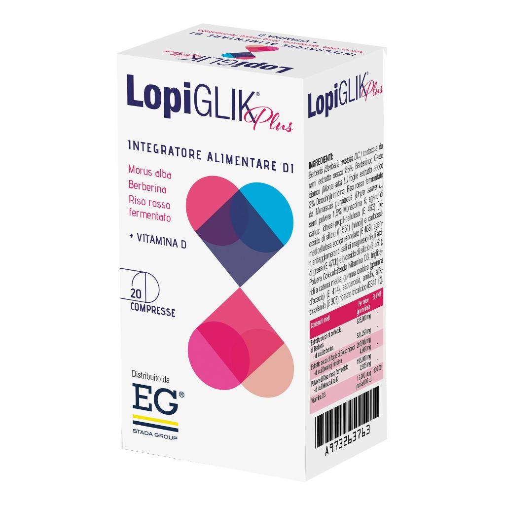 LOPIGLIK PLUS 20 COMPRESSE