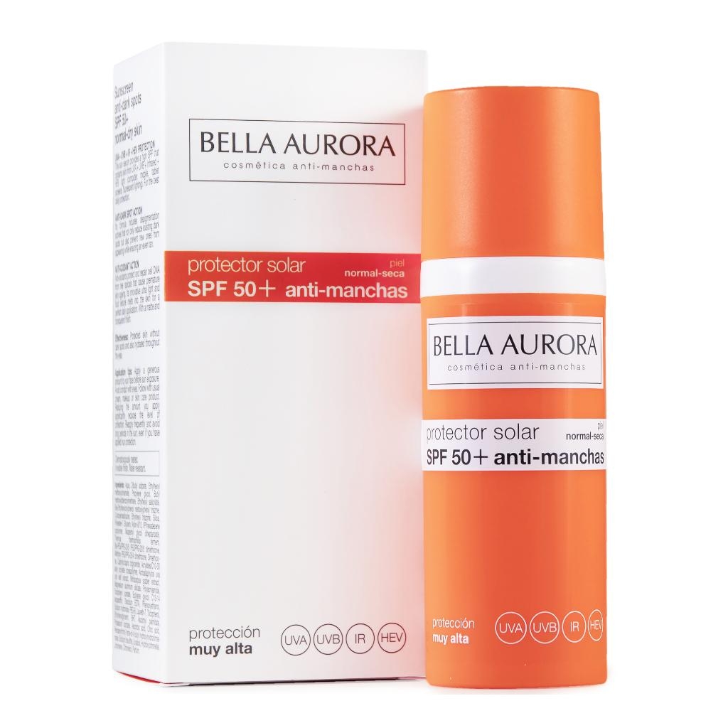 FLUIDO SOLARE SPF 50+ ANTI-MACCHIE PELLE NORMALE SECA