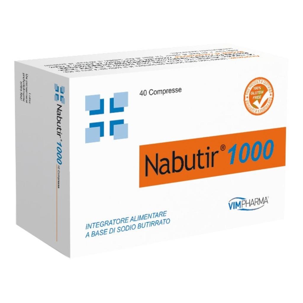 NABUTIR 1000 40 COMPRESSE