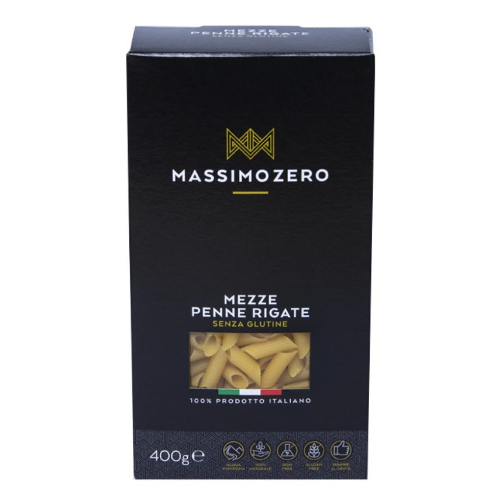 MASSIMO ZERO MEZZE PENNE RIGATE 400 G