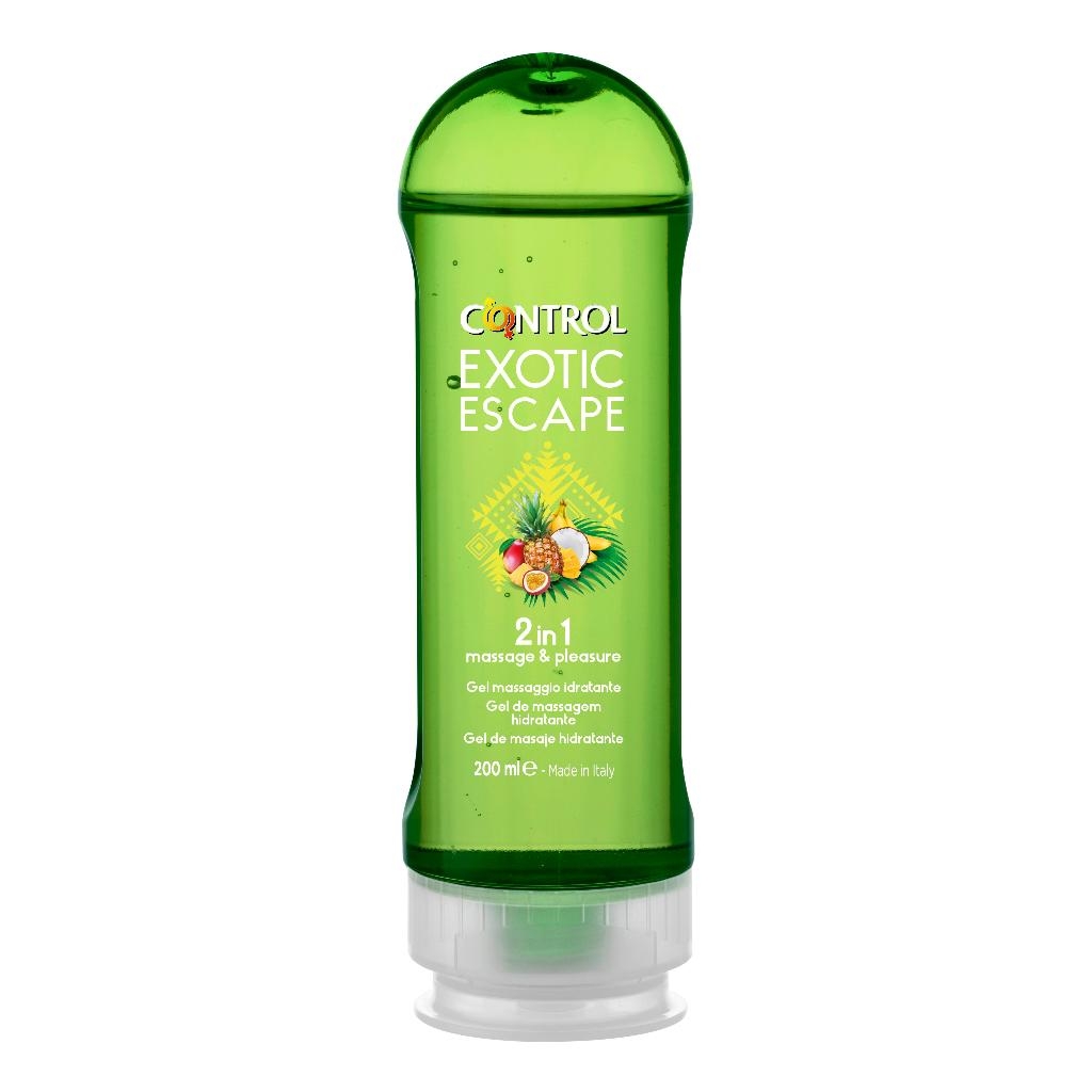 CONTROL GEL PER MASSAGGI EXOTIC ESCAPE