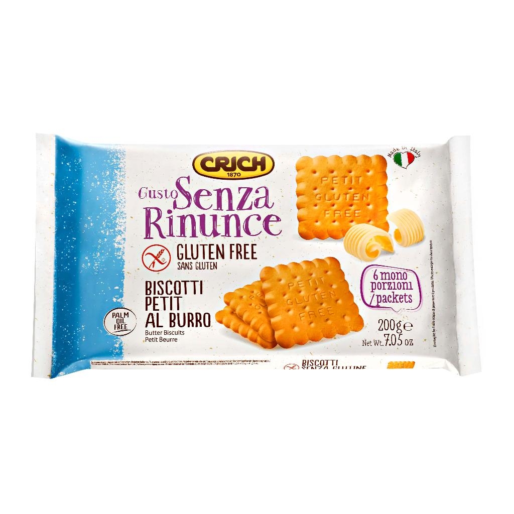 GUSTO SENZA RINUNCE BISCOTTI PETIT BURRO 200 G