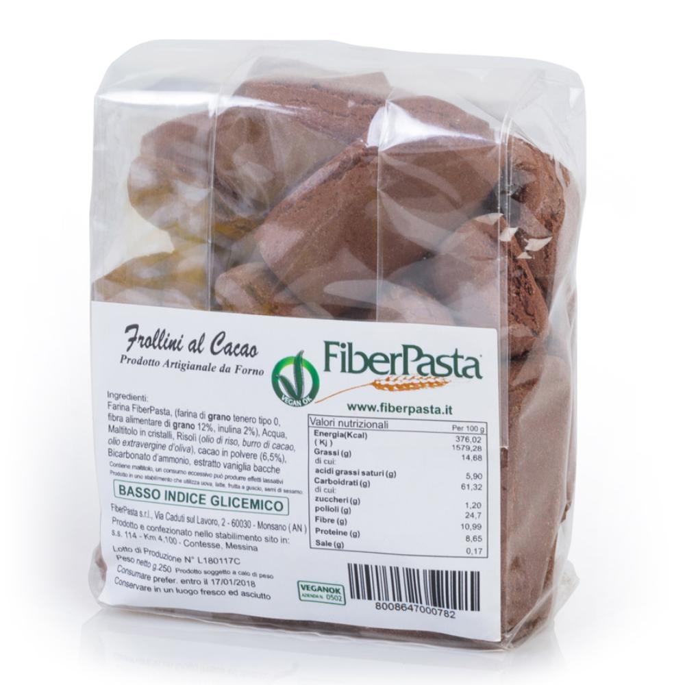 FIBERPASTA FROLLINI AL CACAO 250 G