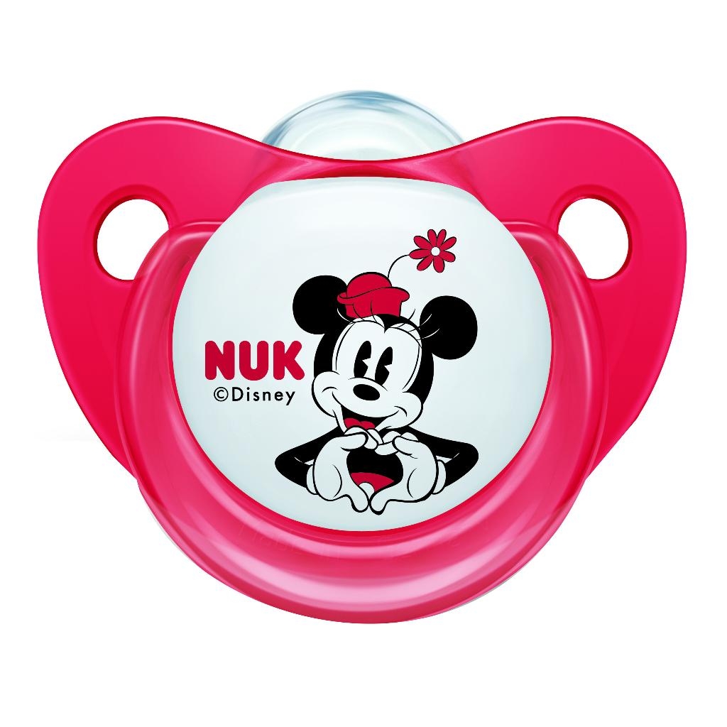 NUK SUCCHIETTO MICKEY IN SILICONE 6-18 MESI 2 PEZZI