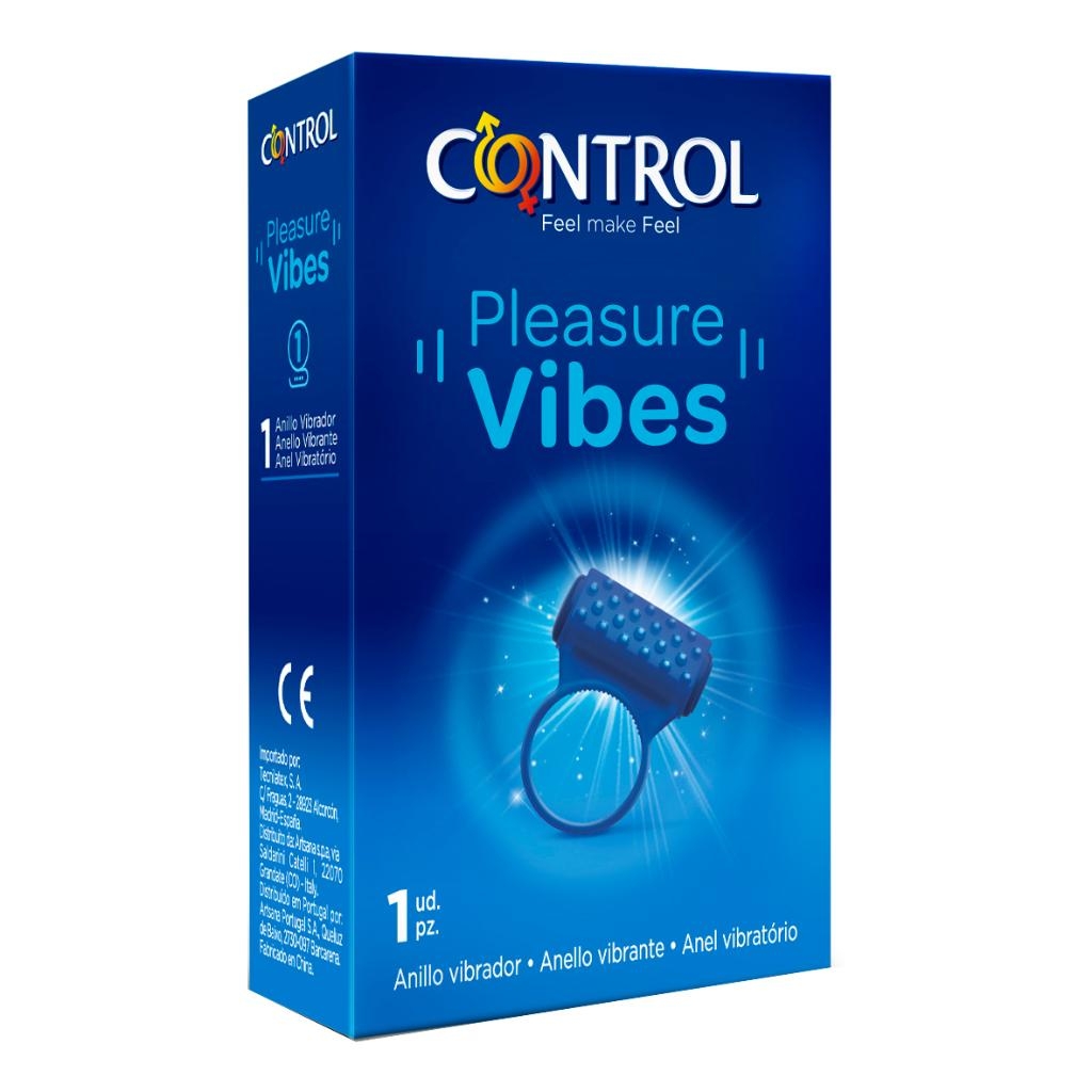 CONTROL PLEASURE VIBES ANELLO VIBRANTE