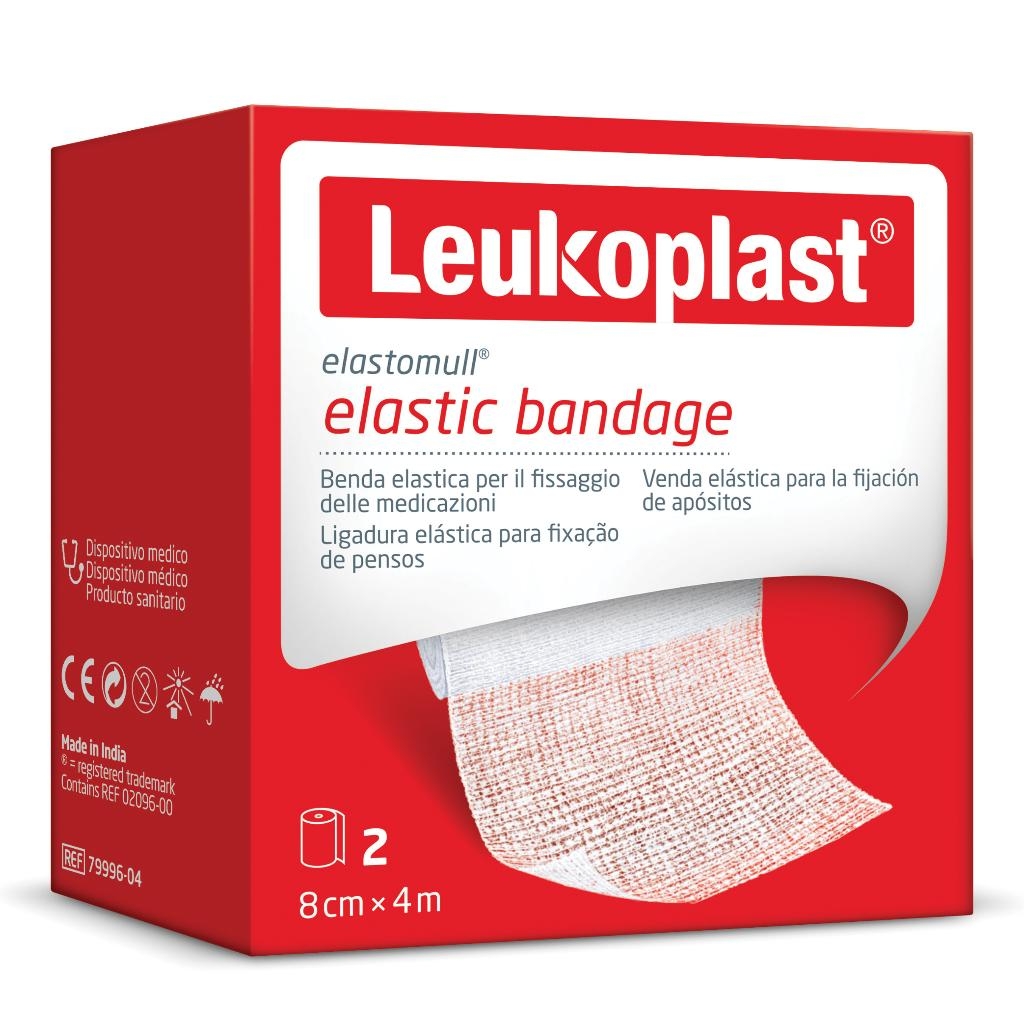 BENDA ELASTICA ELASTOMULL 8 X 400 CM 2 PEZZI