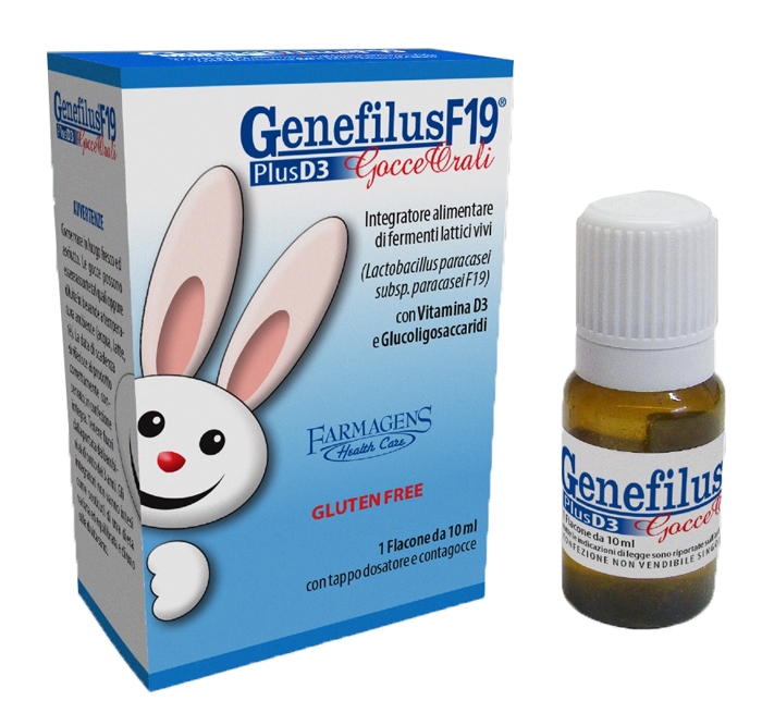 GENEFILUS F19 PLUS D3 GOCCE ORALI 10 ML