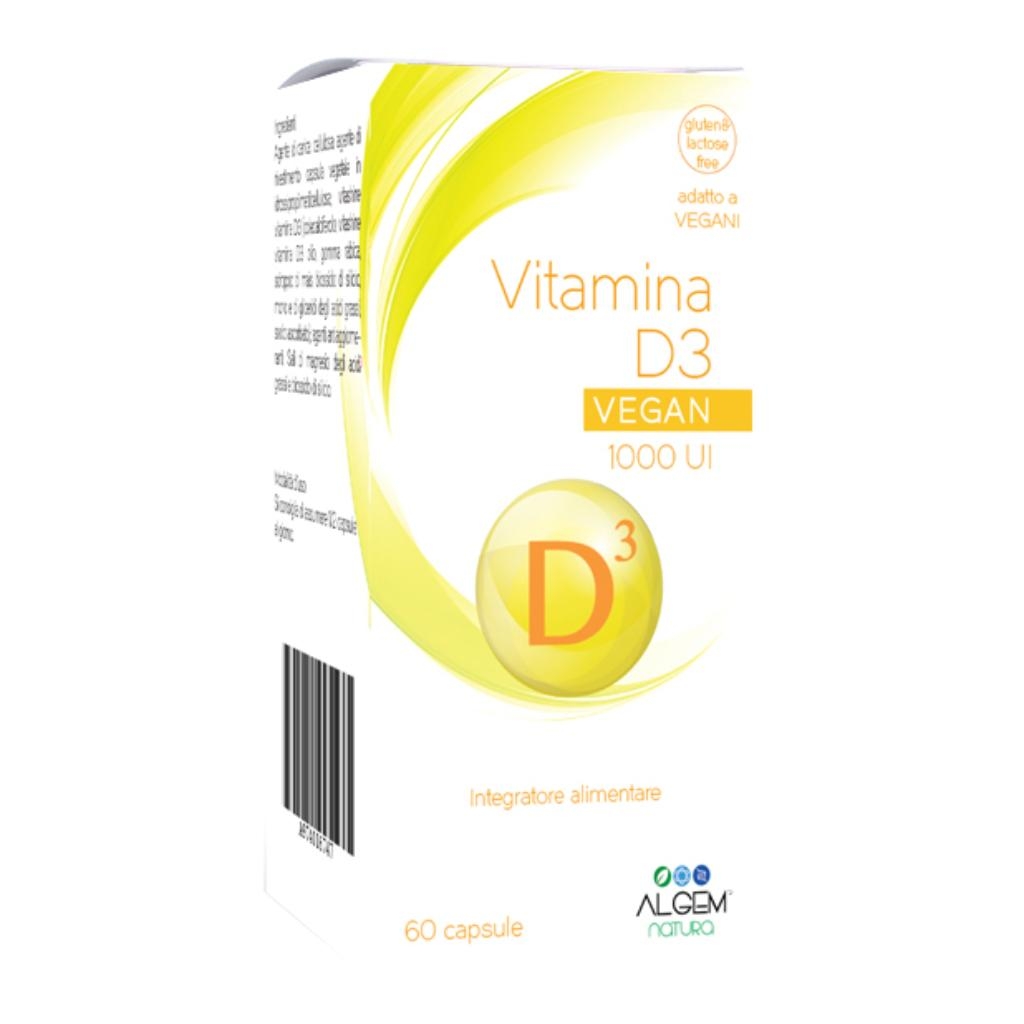 VITAMINA D3 VEGAN 1000 UI 60 CAPSULE