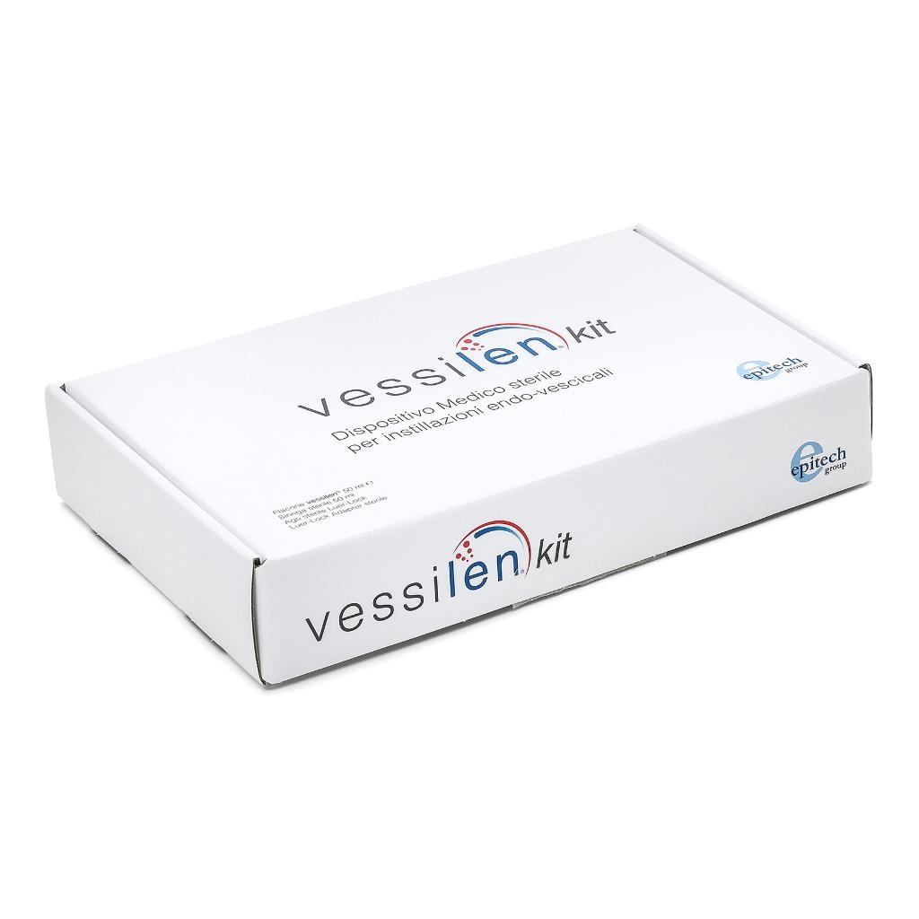 KIT VESSILEN 50 ML CON SIRINGA 50 ML, AGO E LUER LOCK ADAPTER