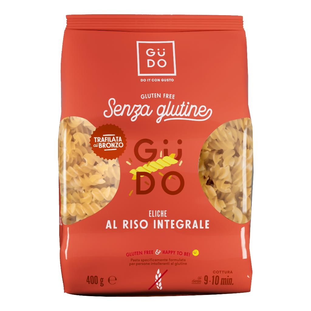 GUDO PASTA DI RISO INTEGRALE ELICHE 400 G