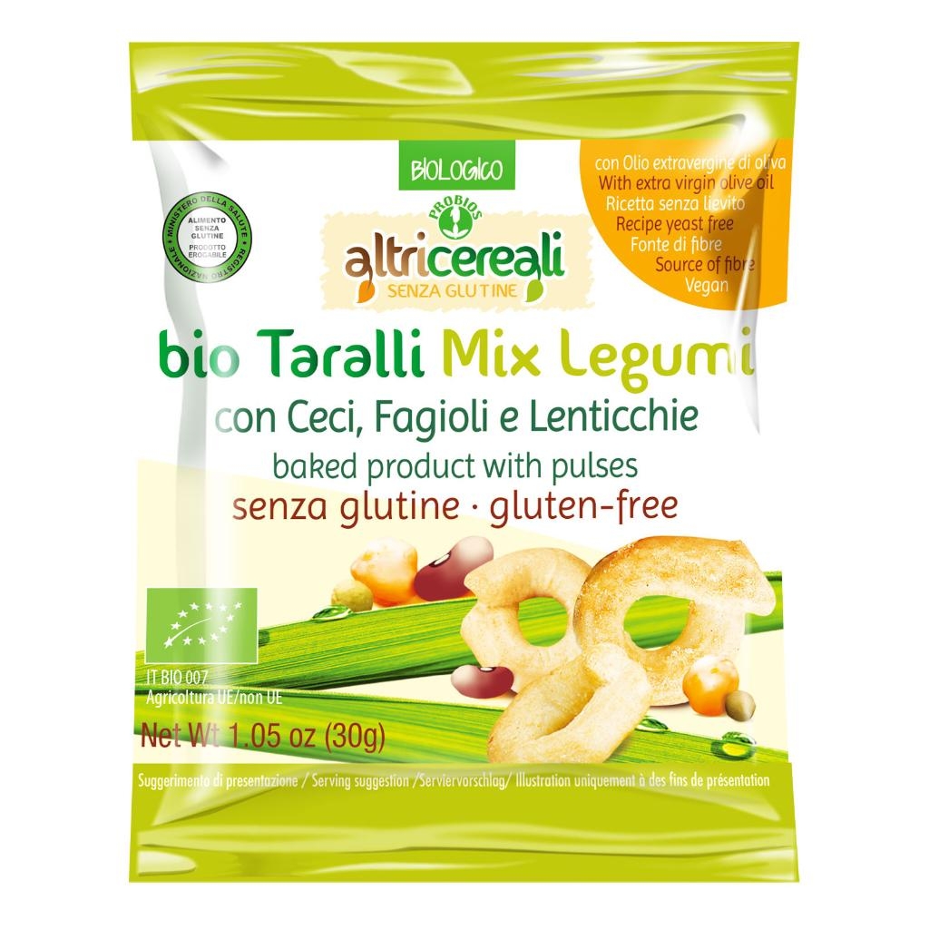 ALTRICEREALI TARALLI MIX LEGUMI 30 G